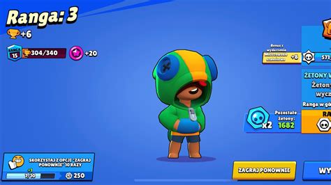 Gram w Brawl Stars Wbiłem 15 range na Leonie 50 YouTube