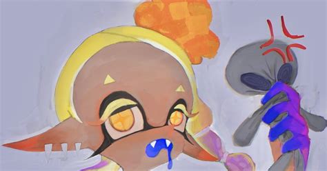 Splatoon3 フェスに負けたウツホちゃん みみうさのイラスト Pixiv