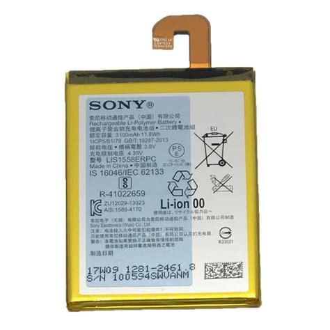 Batería LIS1558ERPC Original para Sony Xperia Z3 D6603 D6616 D6643