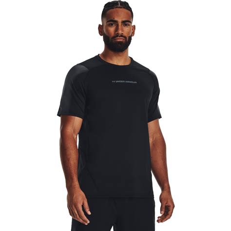 Under Armour Heatgear® Fitted Short Sleeve Shirt Men Blackpitch Gray