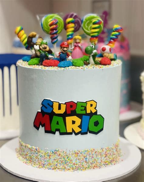 Super Mario Cake Sugar Whipped Cakes Website