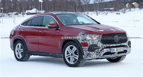 2023 Mercedes-Benz GLE Coupe Facelift Spied During Winter Testing ...