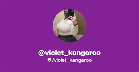 Violet Kangaroo Instagram Tiktok Twitch Linktree