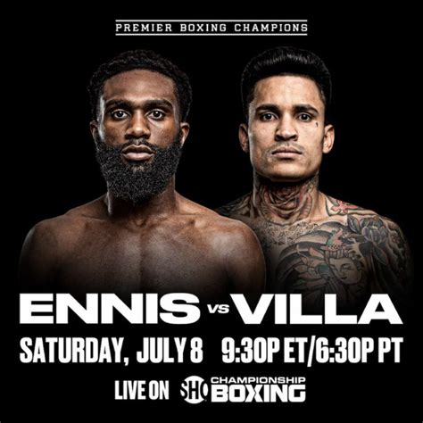 How To Watch Jaron Ennis Vs Roiman Villa Date Time And Fight Card