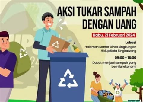 Sampah Bisa Jadi Duit Ini Cara Dinas Lh Singkawang Peringati Hpsn