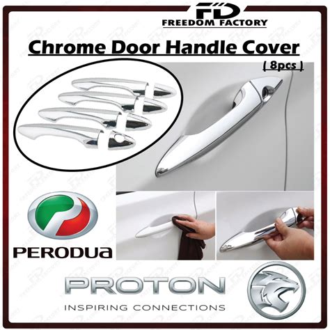 Perodua Axia Bezza Myvi New Chrome Door Handle Cover Door Outer