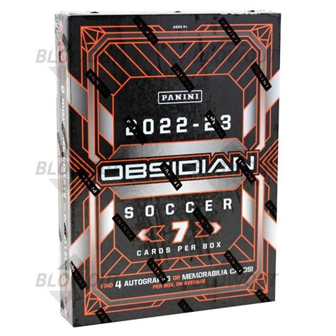 Panini Obsidian Soccer Hobby Box