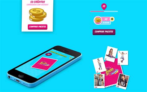 Soy Luna Sticker Game App Official On Behance