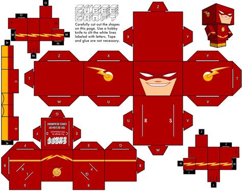 Printable Superhero Papercraft - Printable Papercrafts - Printable ...