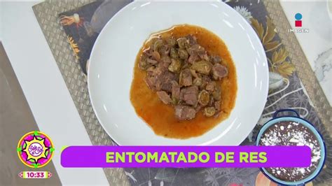 El mejor y más rico entomatado de res La Cocina Sal el Sol YouTube