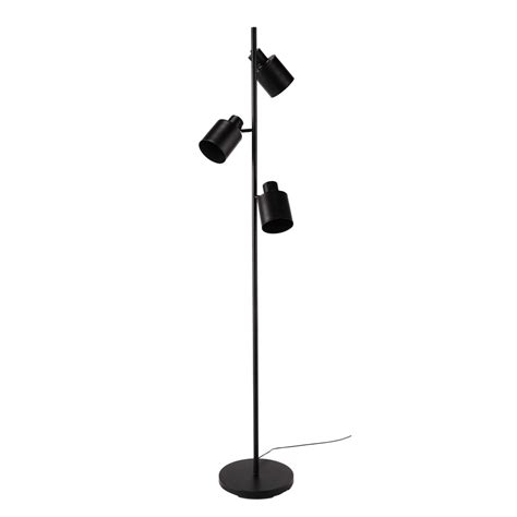 Lampadaire Spots En M Tal Noir H Cm Johnson Maisons Du Monde