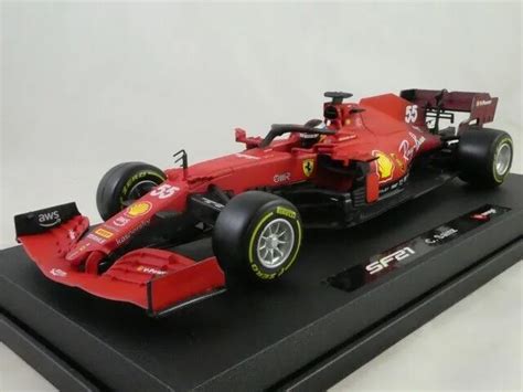 BURAGO FERRARI F1 SF21 Scuderia Ferrari Mission Winnow N 55 Season 2021