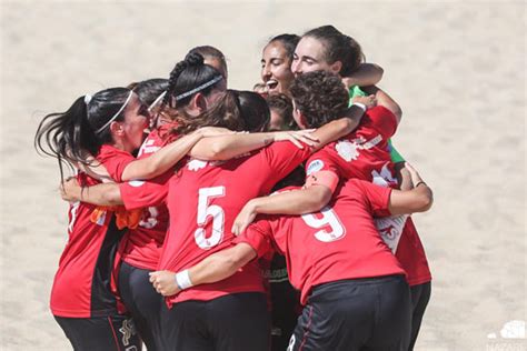 Cn Feminino Meias Finais J S O Conhecidas Futebol De Praia Portugal