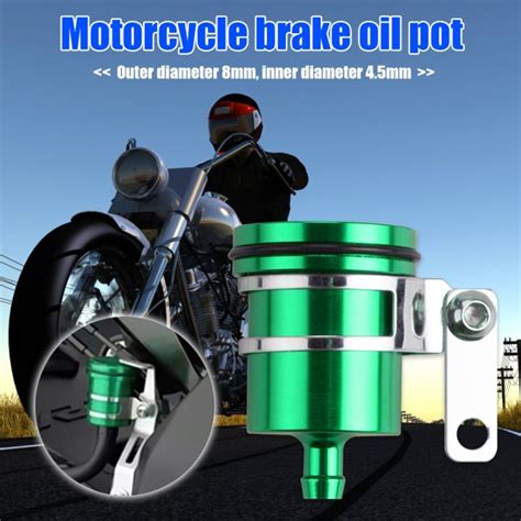 Aluminum Alloy Universal Motorcycle Brake Fluid Reservoir Motorbike