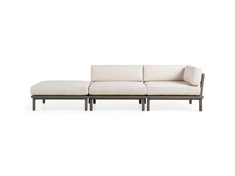 Costa Outdoor Three Piece Sectional Arhaus