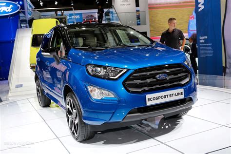 Ford Ecosport Tries To Look Cool With St Line Package In Frankfurt