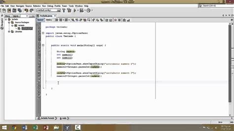 Java Pedir Y Leer Datos Desde El Teclado Joptionpane Youtube