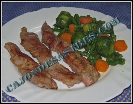 Lagarto Ib Rico Con Verduras Salteadas Cocina F Cil Caj N Desastres