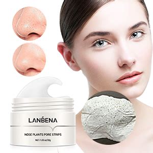 Amazon Lanbena Nose Plants Pore Strips Blackhead Remover Mask