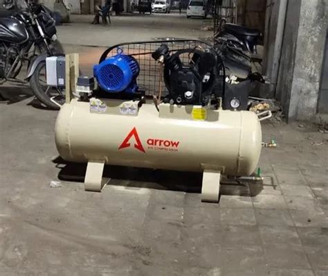 Ac Three Phase Hp Arrow Piston Air Compressor Maximum Flow Rate Cfm