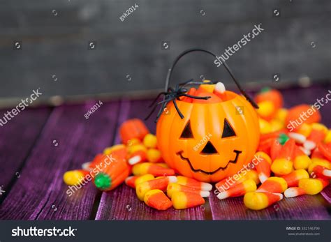 Halloween Candy Background Stock Photo 332146799 | Shutterstock