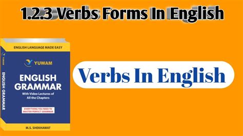 123 Verbs In English Verbs In English Grammar Youtube