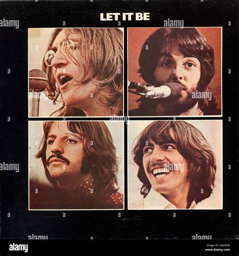 Beatles let it be cover hi-res stock photography and images - Alamy