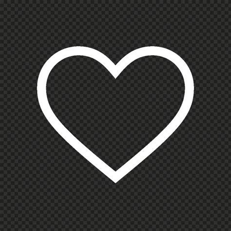 HD White Heart Love Valentine Symbol Sign Icon PNG | Heart pattern ...