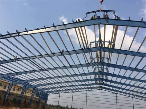 Mild Steel Modular Prefabricated Industrial Structure At Rs 300sq Ft