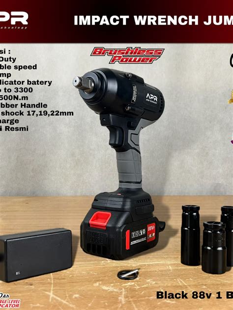 Jual Impact Wrench Apr Japan Jumbo V Black Edition Nm Original