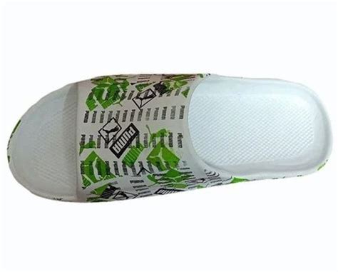 Men White Printed EVA Flip Flop Slipper At Rs 70 Pair In New Delhi ID