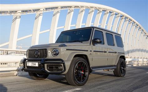 Rent A Mercedes G63 AMG Grey 2022 ID 05088 In Dubai Renty Ae