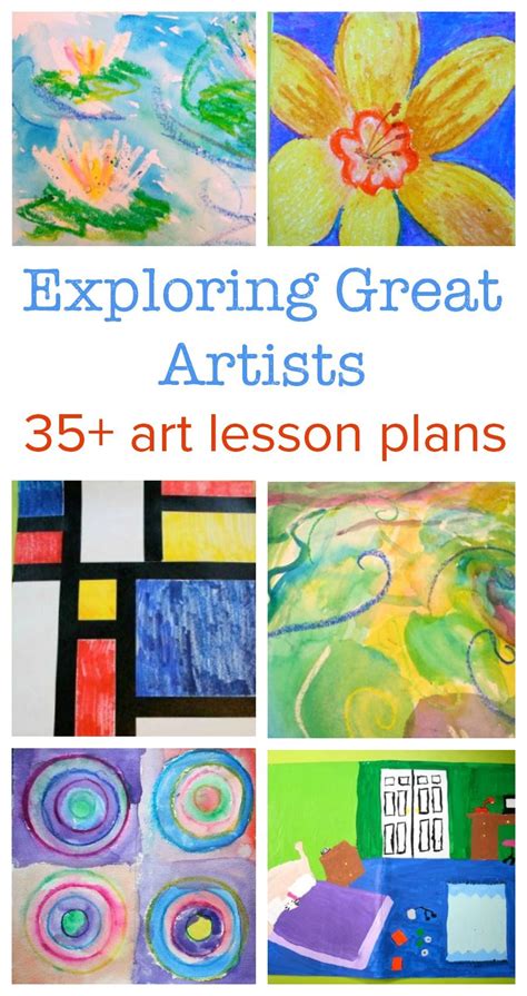 Kindergarten Art Lesson Plans