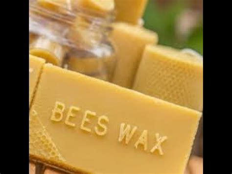 BeesWax Processing Making Pure Bees Wax Natural Wax Making YouTube