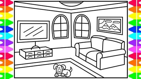 Living Room Drawing At Explore Collection Of