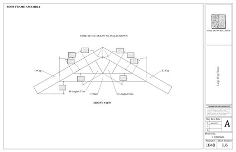 Large Dog House Plans - Etsy