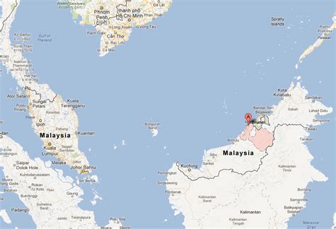 Miri Map - Malaysia