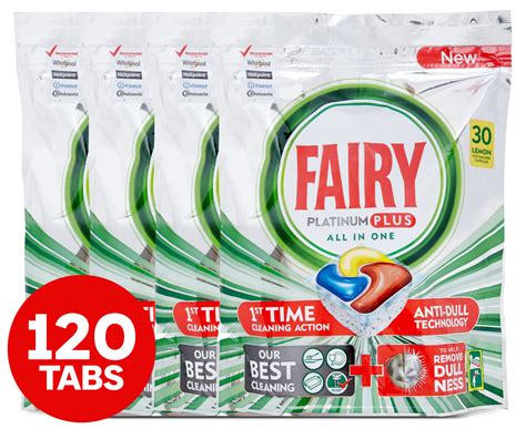 X Pk Fairy Platinum Plus All In One Dishwashing Tablets Lemon