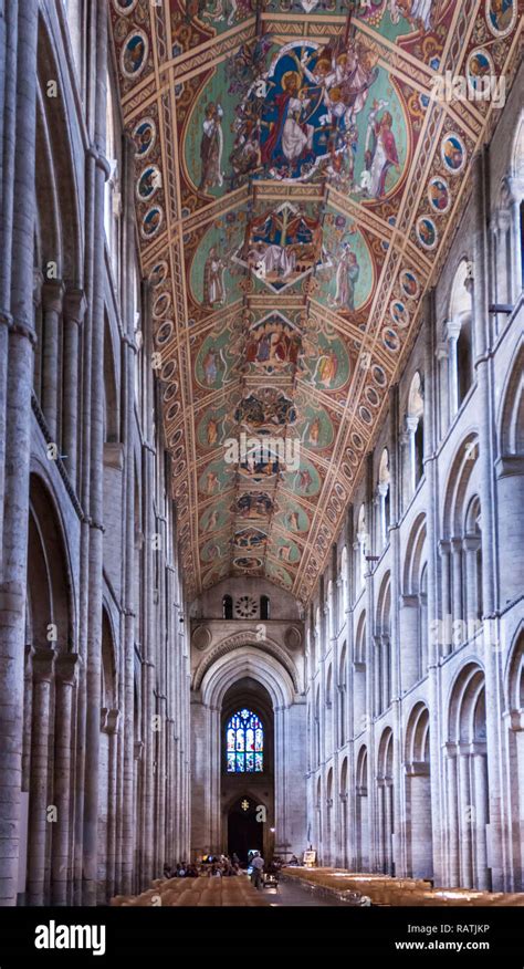 Ely Cathedral interior Stock Photo - Alamy