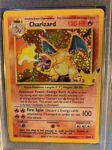 Mavin 2021 Pokemon Celebrations Charizard 4 Classic Collection Holo