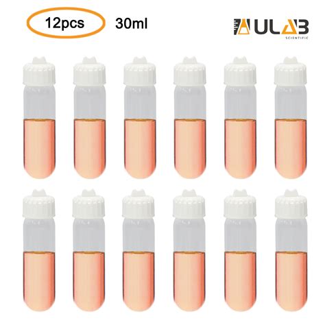 ULAB Scientific Autoclavable Heavy Duty Tubes With Leakproof Screw Caps