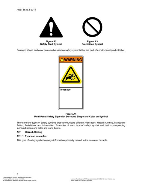 Ansi Z535 3 2011 Criteria For Safety Symbols Pdf