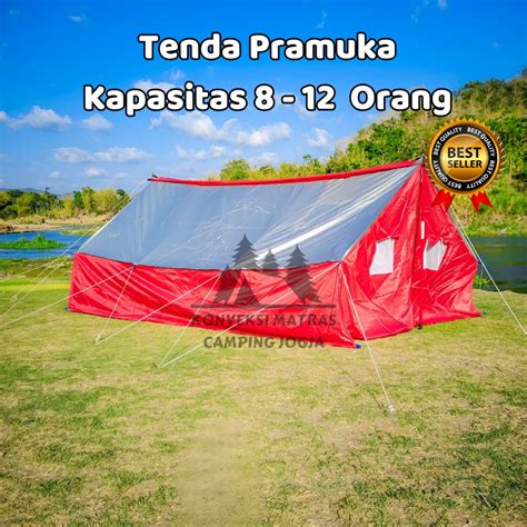 Jual Tenda Pramuka X Kap Orang Bahan Parasut Waterproof Shopee