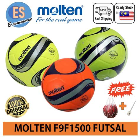 Molten F9f1500 Laminated Futsal 100 Orginal Shopee Malaysia