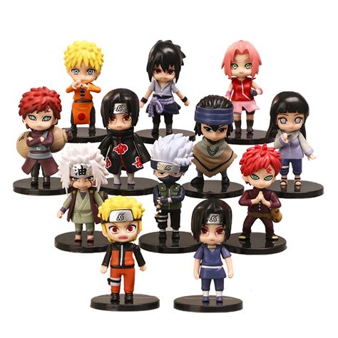 Buy Nbmarls Pc Anime Figure Naruto Action Figures Naruto Figure Set