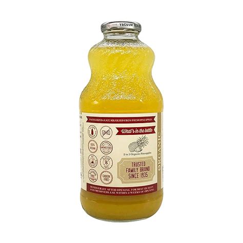 Organic Pure Pineapple Juice 32 Fl Oz At Whole Foods Market