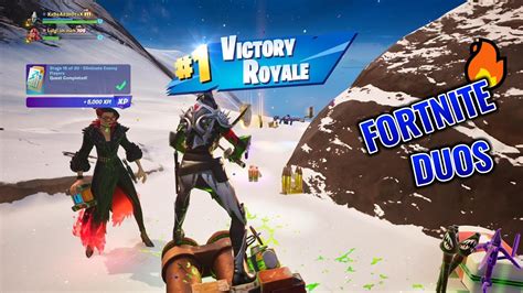 Fortnite Duos Zero Build Gameplay Youtube