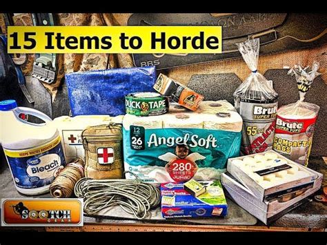 15 Items Every Prepper Should Horde For Shtf Gun And Survival