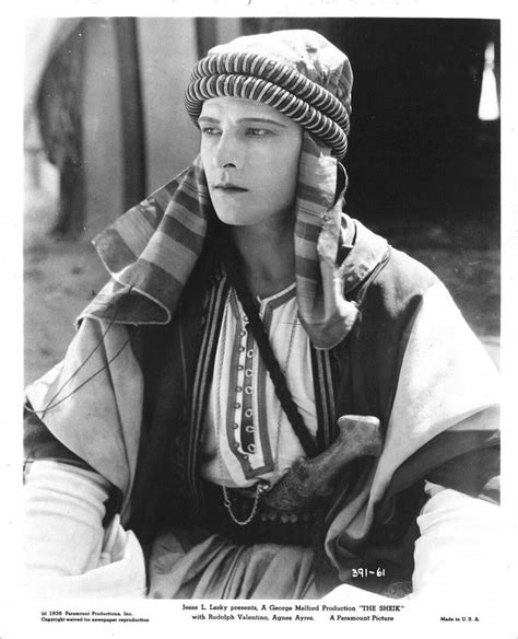 Rudolph Valentino The Sheik