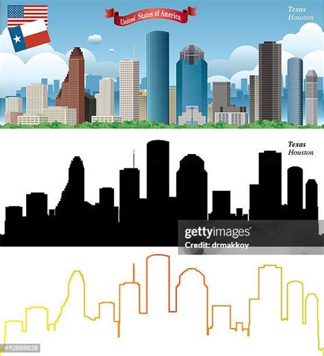 Houston Skyline Panorama Photos and Premium High Res Pictures - Getty ...